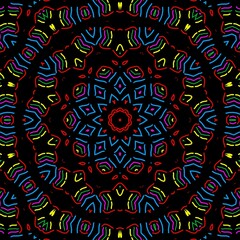 Beautiful Indian floral pattern design.