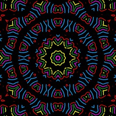 Beautiful Indian floral pattern design.