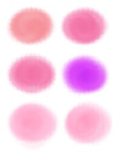 Watercolor spots empty pastel pink colors