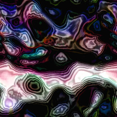 Blurred solarized ombre seamless texture. Trendy soft multicolor digital lens flare gradient style. Modern trendy fashion print. © Limolida Studio