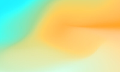 Abstract gradient yellow green and pink soft cloud background in colorful.