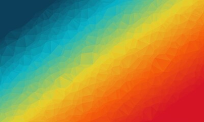 vibrant colorful geometric background with mosaic design