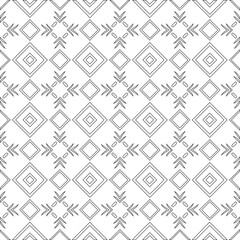 
Vector geometric pattern. Repeating elements stylish background abstract ornament for wallpapers and 

backgrounds. Black and white colors 