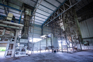 Drying Unit Exhaustion System in cassava starch factory. 