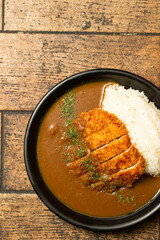 pork cutlet on a plate 