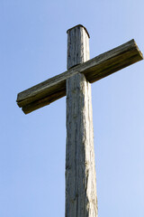 old wooden cross