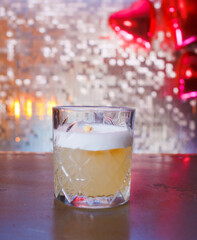 cocktail with ice