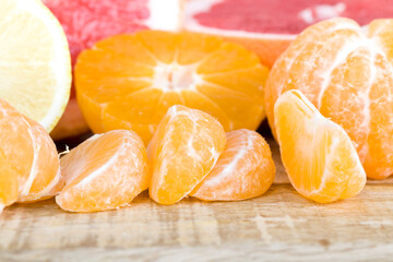 red juicy grapefruit