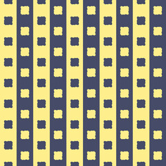 Blue and yellow vertical lines. Vector seamless stripes repeated pattern.