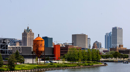Fototapeta na wymiar City of Milwaukee 