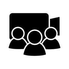 Video conference icon vector set. Video Call illustration sign collection. online training symbol or logo.