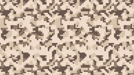 Military and army pixel camouflage pattern background