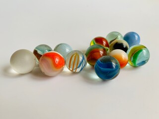 glass marbles