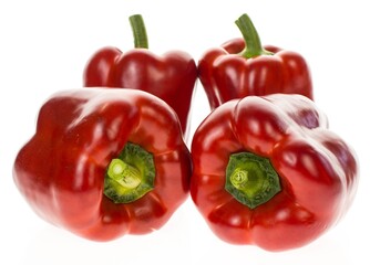 Pepper, sweet pepper, red pepper.