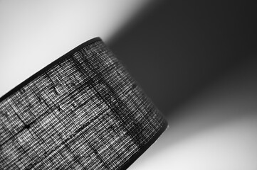 Shades of a black and white lamp