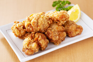 鶏の唐揚げ　唐揚げ　からあげ