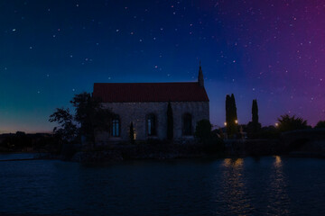 Obraz premium church in the night