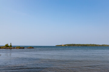 Copper Harbor Lighthouse, Upper Peninsula, Michigan, USA