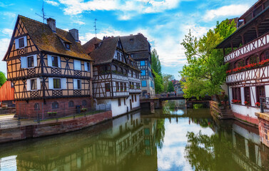Fototapeta na wymiar Strasbourg city landscape