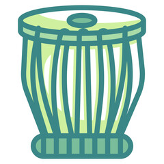 tablas blue line icon