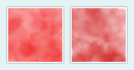 Fototapeta premium Watercolor Abstract textures isolated backgrounds design. Wet artistic square vector paint art stain backdrop concept banner, cards, design.