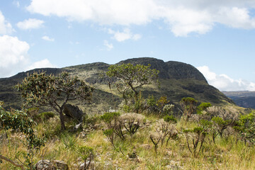 landscape in the mountains - Serra do Cipó, MINAS GERAIS