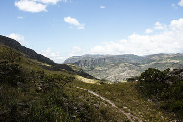 landscape in the mountains - Serra do Cipó, MINAS GERAIS