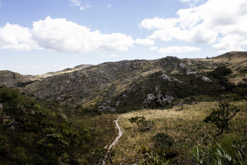 landscape in the mountains - Serra do Cipó, MINAS GERAIS