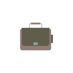 camera bag, icon on white background