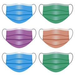 mask ilustration mask icon