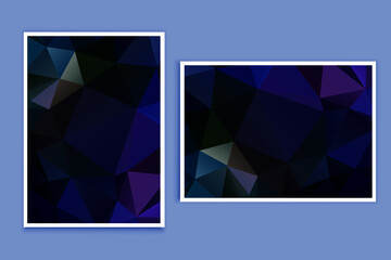 abstract textured polygonal background vector. Blurry triangle design. The pattern can be used for the background.	