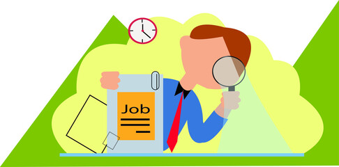 2d rendering job search concept
