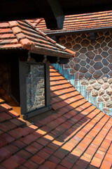 roof of an old house