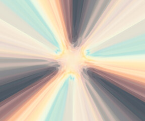 three way abstract hand painted texture with center focus empty space for logo or text placement