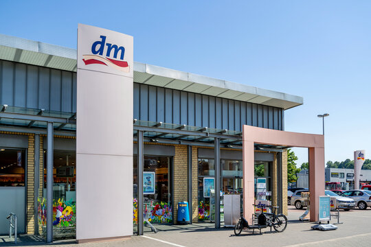 KIEL, GERMANY - June 17, 2021: dm-drogerie markt branch.