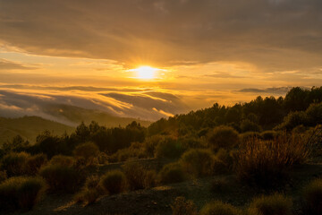 mountainous landscape in southern Spain