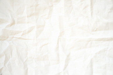 texture of light crumpled fabric, close-up.
background for text and presentations.