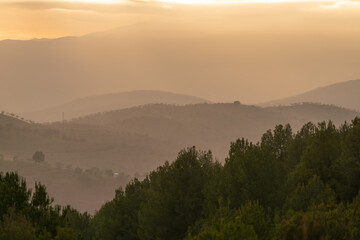 mountainous landscape in southern Spain