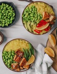 rice and veggies