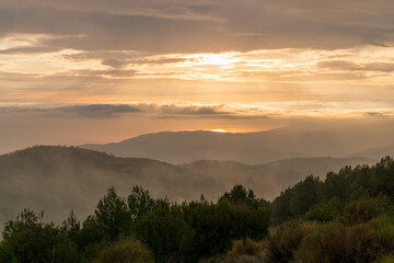 mountainous landscape in southern Spain