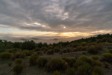mountainous landscape in southern Spain