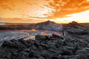 Erta Ale Volcano in Ethiopia © Tatyana_Drujinina