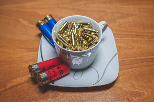 bullets in a tea cup