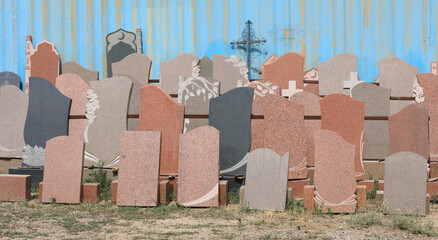 sale and manufacture of marble tombstones