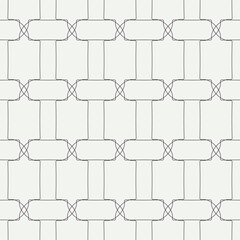 Fototapeta premium Lace columns. Squares lace pattern. Vector.