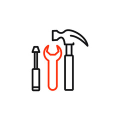 Engineering icons symbol vector elements for infographic web