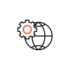 Engineering icons symbol vector elements for infographic web