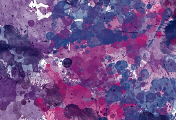 Textured Background of Splattered Paint