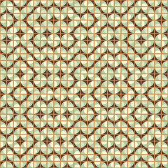 Abstract Geometric Pattern generative computational art illustration