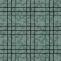 Fototapeta premium Abstract Geometric Pattern generative computational art illustration